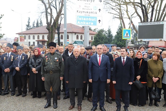 Kaymakamımız Halil İbrahim ACIR, 18 Mart Çanakkale Deniz Zaferinin 108’nci Yıldönümü ve Şehitleri Anma Günü Dolayısıyla Düzenlenen Programa Katıldı